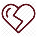 Love Broken Heart Icon
