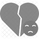 Broken Heart Broken Dating Icon