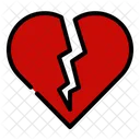 Broken Heart Heart Heartbreak Icon