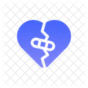Broken Heart Love Romantic Icon
