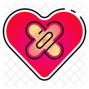 Broken Heart Heart Love Icon