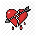 Broken Heart  Icon