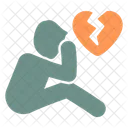 Broken Heart Heart Love Icon