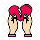 Broken Heart Sadness Love Icon