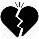 Broken Heart Heart Love Icon