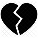 Broken Heart Break Up Heartbreak Icon