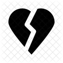 Broken Breakup Heartbreak Icon