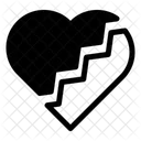 Broken Heart Love Heartbreak Icon