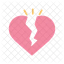 Broken Heart Love Love Heart Icon