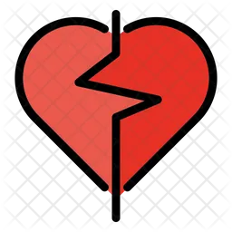 Broken hearted  Icon