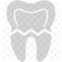 Broken Chipped Dental Icon