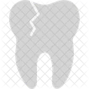 Broken Chipped Dental Icon