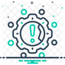 Broken Danger Caution Icon