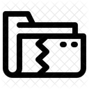 Broken Folder File Icon