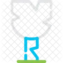 Broken Glass Shattered Icon