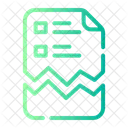 Broken Warning Archive Icon