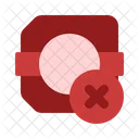 Broken Electrical Component Flat Icon