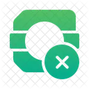 Broken Electrical Component Gradient Icon