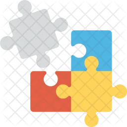 Broken Jigsaw Puzzle  Icon