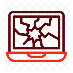 Broken Laptop  Icon