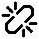 Chain Link Broken Link Broken Hyperlink Icon