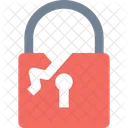 Accessv Broken Lock Allow Access Icon