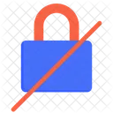 Broken Lock  Icon