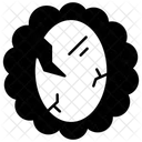 Broken Mirror Mirror Magic Mirror Icon