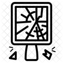 Broken Mirror Badluck Mirror Icon
