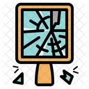 Broken Mirror Mirror Breaking Icon