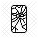 Broken Smartphone Screen Icon