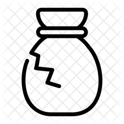 Broken Money Bag  Icon