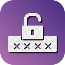 Unlock Password Protection Broken Lock Icon