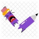 Broken Pencil  Icon