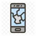 Smartphone Broken Phone Icon