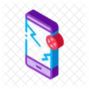 Broken Smartphone Repair Icon