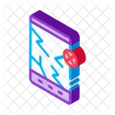Broken Phone Display Icon