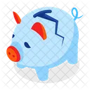 Broken Piggy  Icon