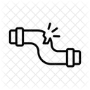 Broken pipe  Icon