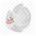 Broken Plate Dish Plate Icon