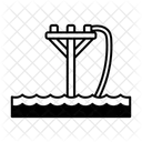 Broken Power Line Icon