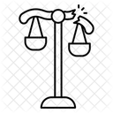 Broken Scales of Justice  Icon