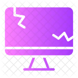 Broken Screen  Icon