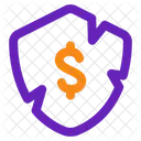 Broken Shield Shield Security Icon
