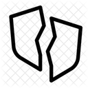 Broken shield  Icon