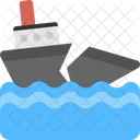 Ship Breaking Demolition Icon