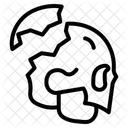 Broken Skull Icon