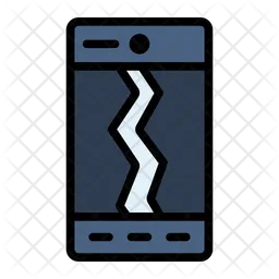 Broken smartphone  Icon