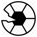 Broken Soccer Ball Icon