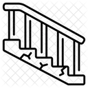 Broken Stairs  Icon